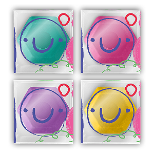Borracha Ergonômica Color Joy | Leo&Leo