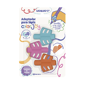 Adaptador de Lápis c/3 Color Joy | Leo&Leo