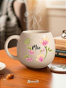 Caneca Oval de Cerâmica Coleção Mãe | Fábrica Cat