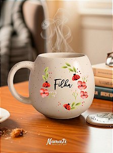 Caneca Oval de Cerâmica Coleção Filha | Fábrica Cat