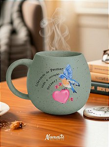 Caneca Oval de Cerâmica Coleção Liberdade | Fábrica Cat