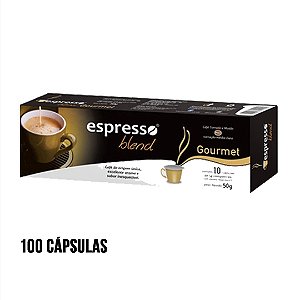 kit Promocional 100 cápsulas de Gourmet + 20 grátis  compatível Nespresso