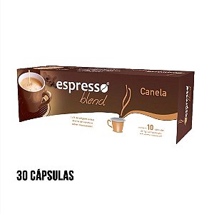 30 cápsulas aroma Canela compatível Nespresso