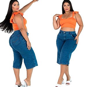 Calça Panta Curta Plus Size