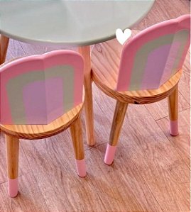 Cadeira Infantil Arco-íris