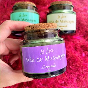 Vela de massagem - Lavanda