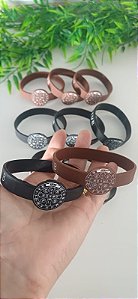 Pulseira São Bento Emborrachada