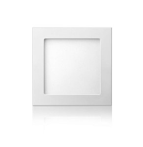 Luminária LED de Embutir Quadrada 12W Branca Fria Bivolt - Elgin