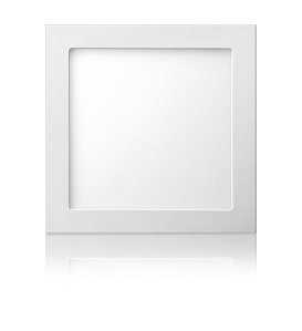 Luminária LED de Embutir Quadrada 18W Branca Fria Bivolt - Elgin