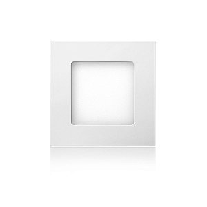 Luminária LED de Embutir Quadrada 6W Branca Fria Bivolt - Elgin