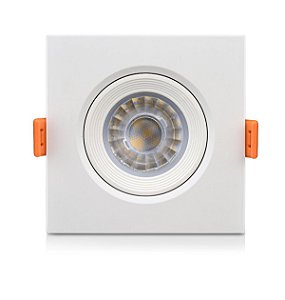 Spot Direcionável Led Embutir Quadrado de 5W 6.000K Bivolt - Elgin