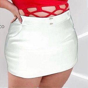 Short saia plus size