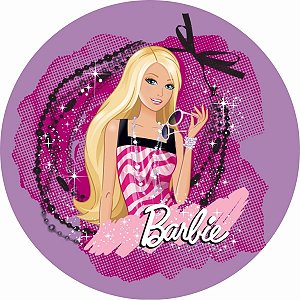 Painel Redondo Tecido Sublimado 3D Barbie WRD-4773 - Wear Sublimações