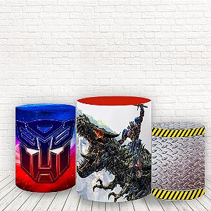 Trio de Capas Tecido Sublimado Transformers WCC-241