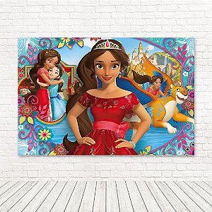 Painel Retangular Tecido Sublimado 3D Elena de Avalor WRT-4291