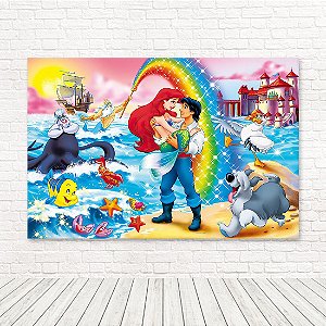 Painel Retangular Tecido Sublimado 3D Ariel WRT-4262