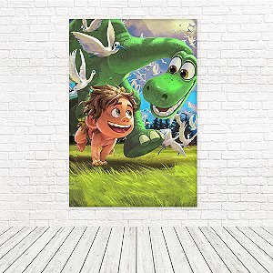 Painel Retangular Tecido Sublimado 3D O Bom Dinossauro 1,50 x 2,20 WRT-5035