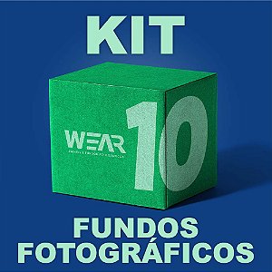 Kit 10 Fundos Fotográficos 2,20 x 1,50 ou 1,50 x 2,20