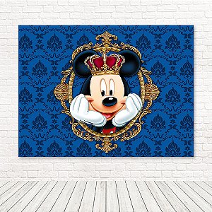 Painel Retangular Tecido Sublimado 3D Mickey WRT-5175