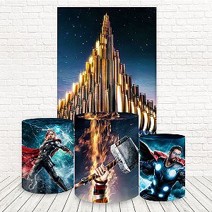 Painel Retangular e Capas Tecido Sublimado Thor WKPC-1327