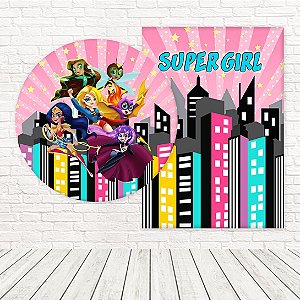 Kit Painéis Casadinho Tecido Super Girl WPC-553