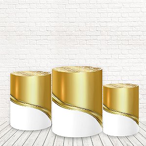 Trio de Capas Tecido Sublimado 3D Casamento WCC-566