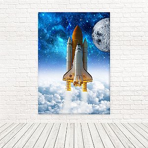 Painel Retangular Tecido Sublimado 3D Nasa 1,50x2,20 WRT-5401