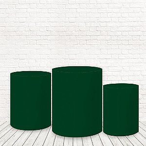 Trio de Capas Tecido Verde WCC-10006