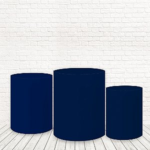 Trio de Capas Tecido Azul Royal WCC-10005