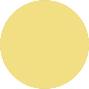 Painel Redondo Tecido Amarelo Bebê WRD-10007