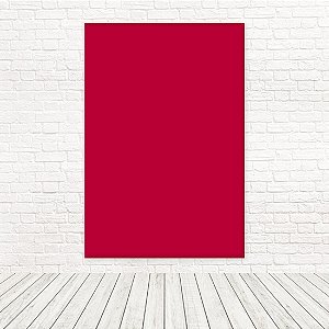 Painel Retangular Tecido Vermelho 1,50x2,20 WRT-10009