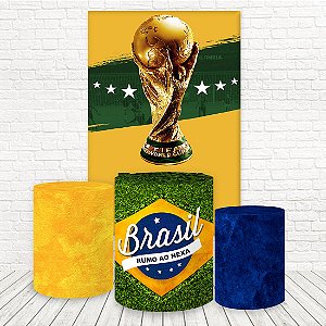 Painel Retangular e Capas Tecido Copa do Mundo WKPC-1877