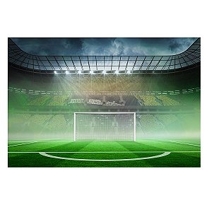 Fundo Fotográfico Tecido Sublimado Newborn 3D Futebol 2,20x1,50 WFF-1831