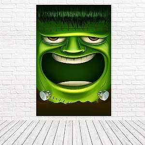 Painel Retangular Tecido Sublimado 3D Halloween 1,50x2,20 WRT-5895