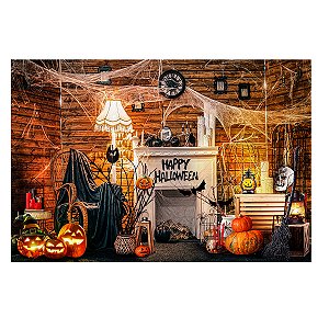 Fundo Fotográfico Tecido Sublimado Newborn 3D Halloween 3,00x2,50 WFG-601