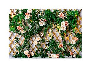 Fundo Fotográfico Newborn 3D Floral 2,60x1,70 WFM-1197