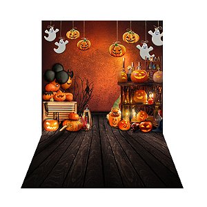 Fundo Fotográfico Newborn 3D Halloween 1,70x2,60 WFM-1175