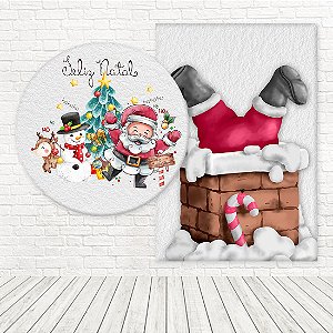 Kit Painéis Casadinho Tecido Sublimado Natal WPC-726