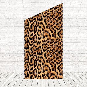 Painel Romano Diagonal Tecido Sublimado 3D Safari 1,00 x 2,00 WPRD-070