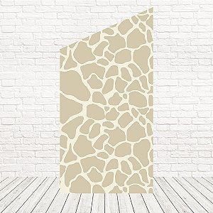 Painel Romano Diagonal Tecido Sublimado 3D Safari 1,00 x 2,00 WPRD-067