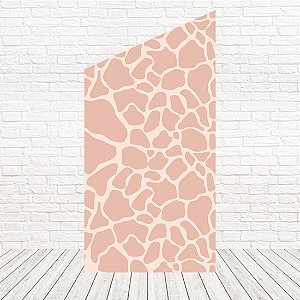 Painel Romano Diagonal Tecido Sublimado 3D Safari 1,00 x 2,00 WPRD-066