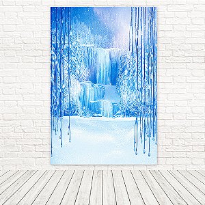 Painel Retangular Tecido Sublimado 3D Frozen 1,50x2,20 WRT-6245