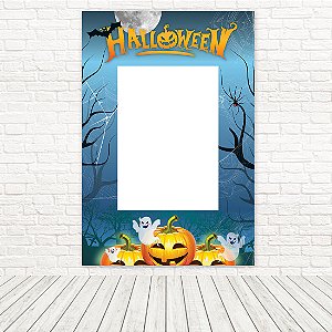 Painel Retangular Tecido Sublimado 3D Interativo Halloween 1,50x2,20 WRT-6610