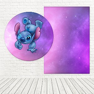 Kit Painéis Casadinho Tecido Sublimado 3D Lilo Stitch WPC-935