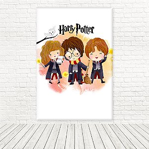 Painel Retangular Tecido Sublimado 3D Harry Potter 1,50x2,20 WRT-6813