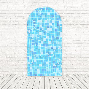 Painel Romano Sublimado 3D 1,00X2,00 Pool Party WRMM-007