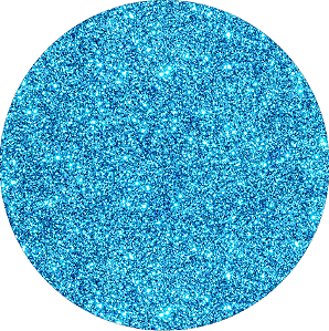 Painel Redondo Tecido Sublimado 3D Glitter Azul WRD-6824