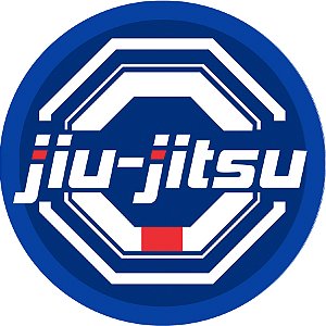 Painel Redondo Tecido Sublimado 3D Jiu-Jitsu WRD-6859