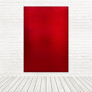 Painel Retangular Tecido 3D Metalizado Vermelho Real 1,50x2,20 WRT-20003