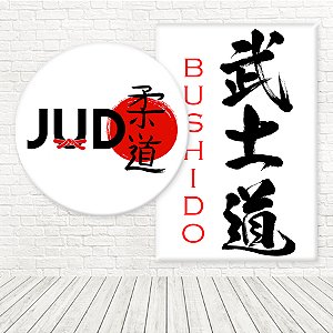 Kit Painéis Casadinho Tecido Sublimado 3D Judo WPC-1024